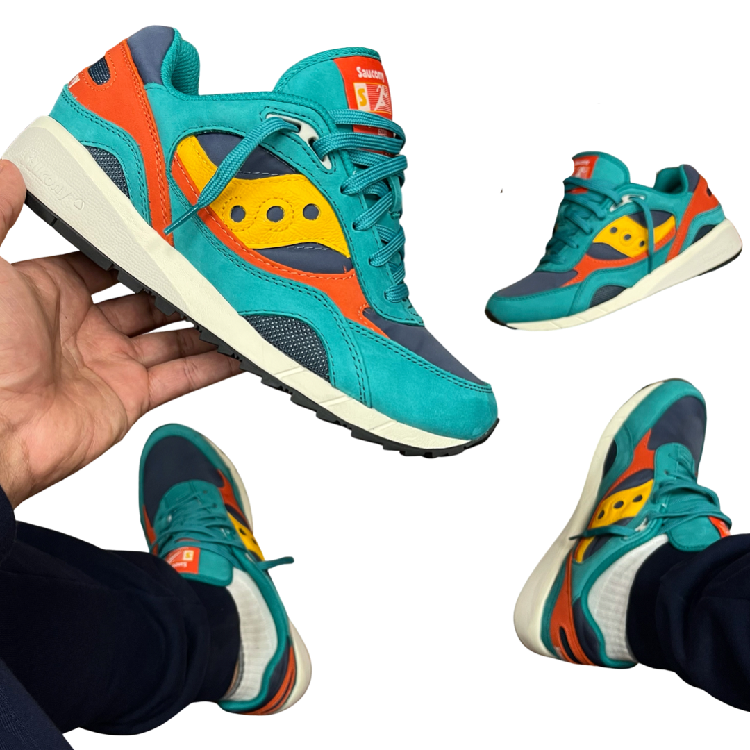 Saucony teal top
