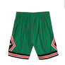MITCHELL & NESS - NBA SWINGMAN ROAD -SHORTS BULLS -1995 MENS - GREEN BULLS