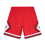 MITCHELL & NESS - NBA SWINGMAN ROAD -SHORTS CHICAGO BULLS -95 - MENS -RED