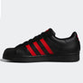 Adidas Original SUPERSTAR FOUNDATION Men’s - BLACK / RED
