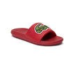 LACOSTE BIG GATOR SLIDES MENS - RED