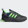 Adidas Original ZX 1K BOOST - SEASONALITY Men’s - BLACK/GREY /NEON GREEN BLUE