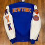 “Pro Standard LUXURY ATHLETIC COLLECTION JACKET NEW YORK KNICKS Men’s-ROYAL BLUES