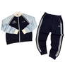 SERGIO TACHINNI GHIBLI TRACK SUIT - MEN’S- NAVY BLUE /SKY BLUE WHITE