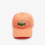 LACOSTE BIG GATOR CAP- ORANGE-NPB