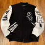 Pro Standard LUXURY ATHLETIC COLLECTION JACKET CHICAGO WHITE SOX-BLACK WHITE
