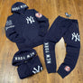 Pro Standard LUXURY ATHLETIC COLLECTION NEW YORK YANKEES SWEATSUIT Men’s - NAVY/WHITE