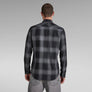 G-Star RAW MARINE SLIM SHIRTS LONG SLEEVE / Men’s -DK BLACK RYAN CHECK