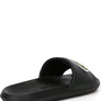 LACOSTE BIG GATOR SLIDES MENS -BLACK