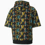 Puma HC AOP SHORT SLEEVE Hoodie Men’s - PUMA BLACK