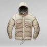 G-Star FIELD HOOD PUFFER JACKET Men’s - LIGHT TOGGEE BEIGE