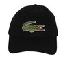 LACOSTE BIG GATOR CAP-BLACK