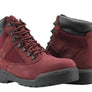 Timberland 6IN F/L FLD BT Junior’s - BURGUNDY