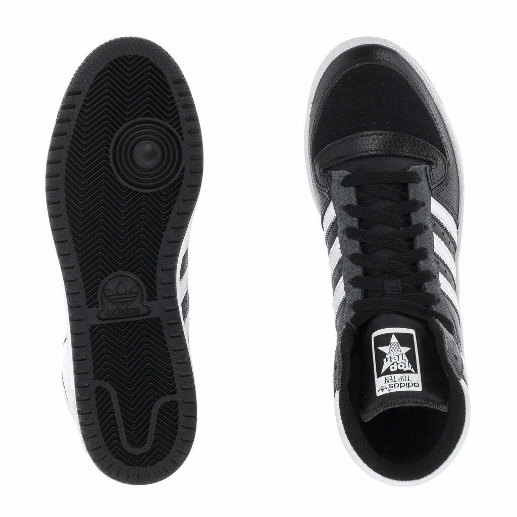Adidas Original TOP TEN RB HI Men's - BLACK WHITE Moesports Adidas Original TOP TEN RB HI Men's - BLACK WHITE Moesports