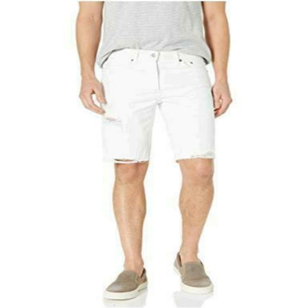 Levis Strauss Co 511 SLIM JEANS SHORTS Men's - White Moesports