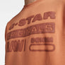 G-STAR Original LOGO CREW NECK SWEATER MEN -LIGHT PASTE
