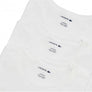 LACOSTE CREW NECK SLIM FIT T-Shirt 3 PACK Men’s - WHITE