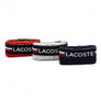 LACOSTE 3 PACK BOXER BRIEF Men’s -RED/GREY NAVY