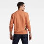 G-STAR Original LOGO CREW NECK SWEATER MEN -LIGHT PASTE
