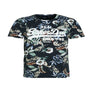 Superdry VL AOP TEE Men’-BLACK HAWAIIAN