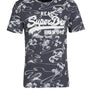 Superdry  VL  AOP  TEE Men’- MOON MOUTAIN NAVY