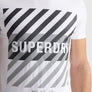 Superdry CORESPORT GRAPHIC TEE Men’s -OPTIC