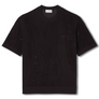 LACOSTE RELAXED FIT SHORT SLEEVED PRINTED  SWEATER Men’s -BROWN-3LA
