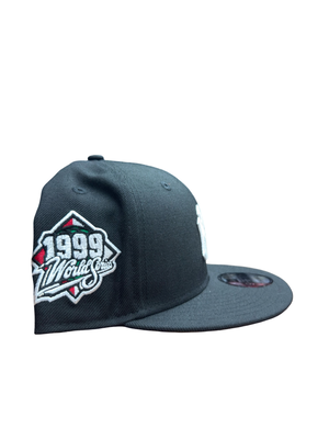 NEW ERA 950 SNAPBACK -NEW YORK YANKEE WORLD SERIES 1999 / BLACK WHITE
