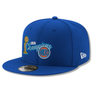NEW ERA 950 CHAMPIONS 2026 NEW YORK KNICKS TROPHY SNAPBACK-ROYAL BLUE