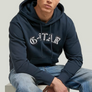 G-Star ORIGINALS EMBRO LOGO HB HOODY SW / Men’s -DK PATRIOT BLUE