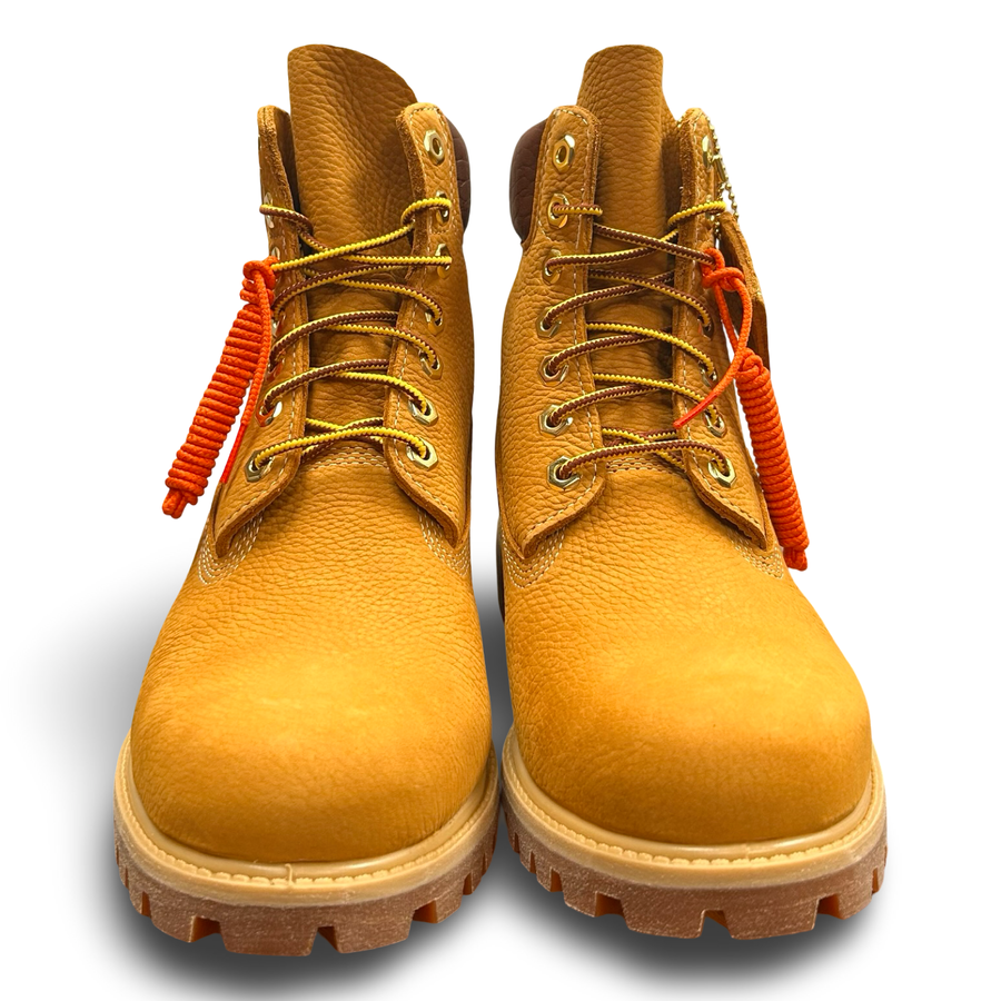 Timberland PREMIUM AVIREX 6 IN LACE WATERPROOF BOOT Men’s -WHEAT NUBUCK W MD BROWN