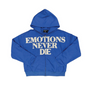 MIXED EMOTION END HOODY-BLUE