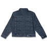L/AB C/O OFF WHITE AOP  TRUCKER DENIM JACKET MEN’S /BLACK