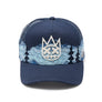 Cult of Individuality MESH BACK TRUCKER HAT MOUNTAINS  MenS - DARK NAVY