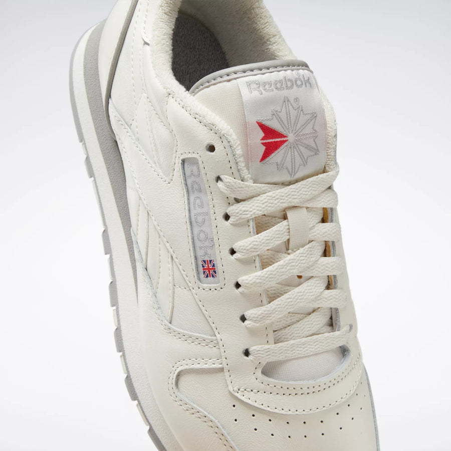 Reebok Classic - CLASSIC LEATHER Men’s -WHITE RED /BLACK