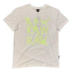 G-Star RAW RAW RAW  R T S /S Men’s -WHITE