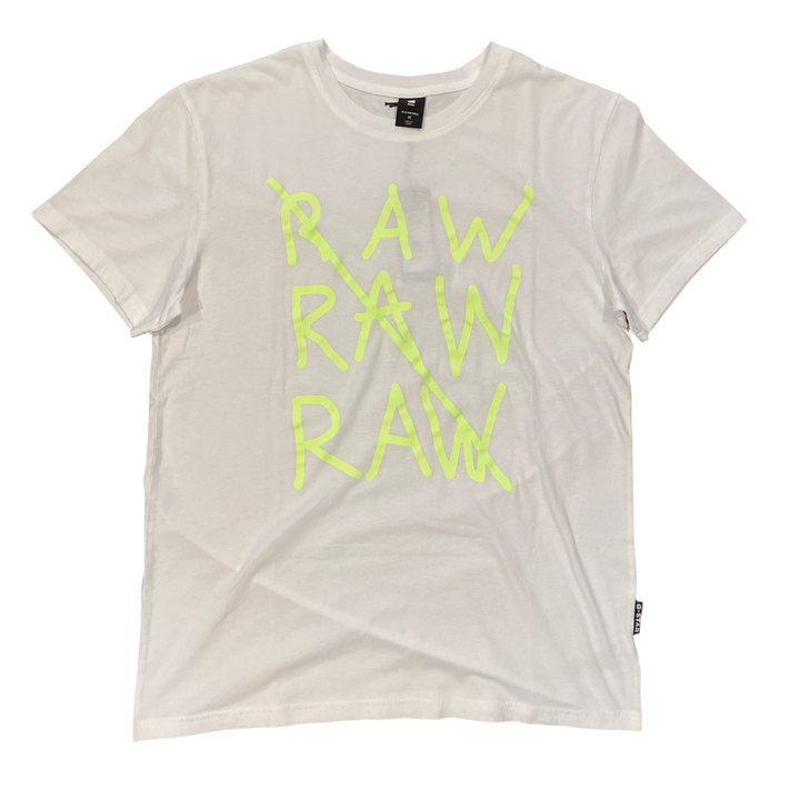 G-Star RAW RAW RAW  R T S /S Men’s -WHITE