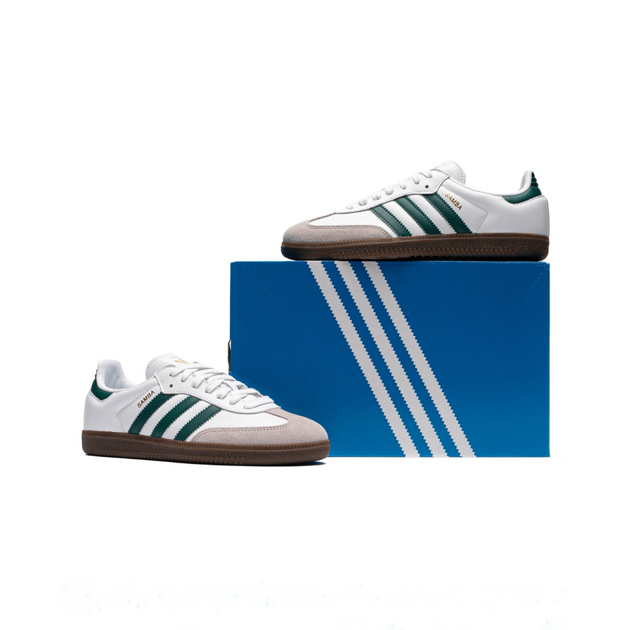 Adidas Original SAMBA OG Men’s -FTWHITE/CGREEN/CGRANI