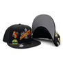 NEW ERA 5950 CUSTOM FITTED-MULTI-LOGO SUPER SONICS / BLACK MULTI