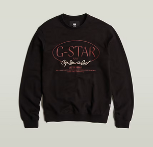 G-Star RAW CIRCLE G-STAR GR SW / Men’ -DK BLACK