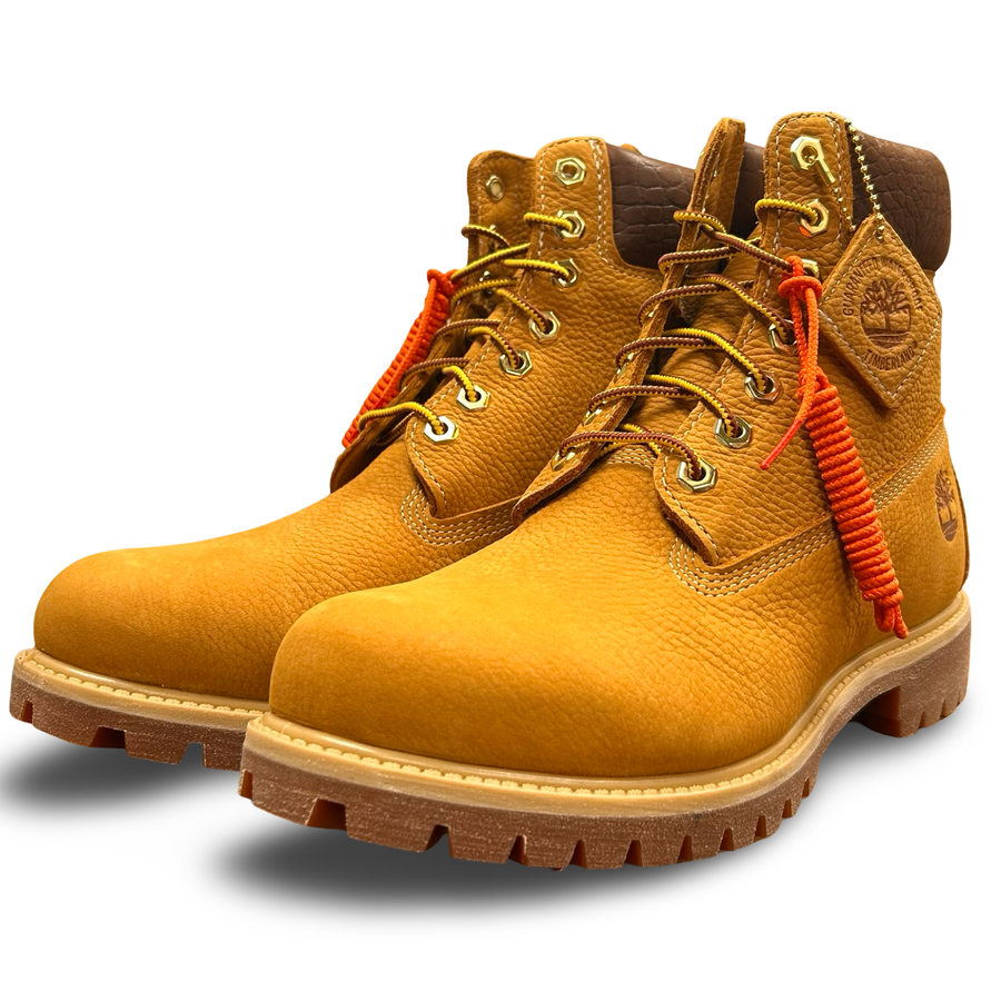 Timberland PREMIUM AVIREX 6 IN LACE WATERPROOF BOOT Men’s -WHEAT NUBUCK W MD BROWN