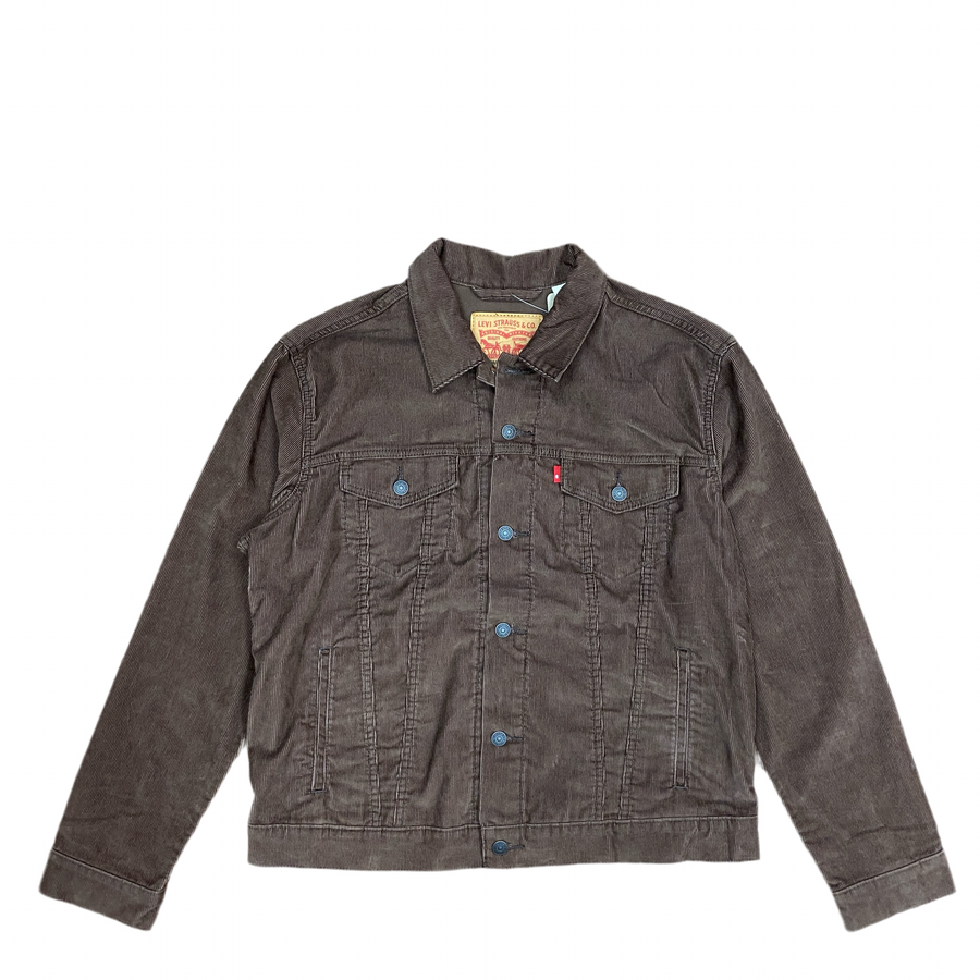 Levis Strauss & Co CORDUROY TRUCKER  JACKET Men’s - BROWN