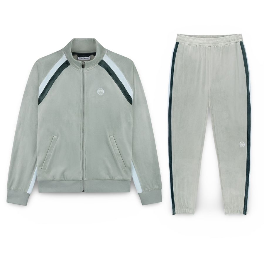 SERGIO TACCHINI BANDA VELOUR SUIT - MEN’S -SLATE GREY