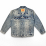 Levis Strauss & Co TRUCKER JACKET DENIM Men’s -BLUE WASH
