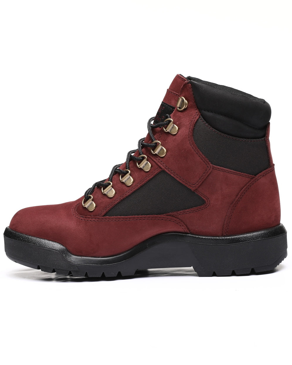 Timberland FIELD BOOT IN FIELD BOOT- Men's-BURGUNDY WATERBUCK
