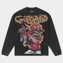 Godspeed SLUGGER LONG SLEEVE T-shirt - BLACK