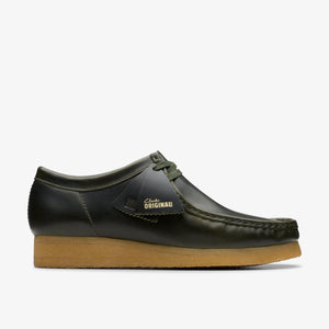 Clark’s WALLABEE BOOT LOW Men’s - FOREST GREEN LEATHER