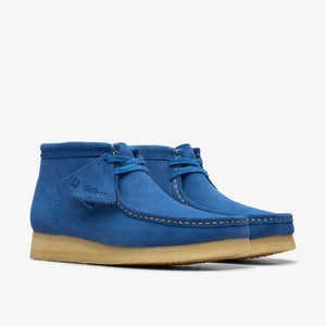 Clark’s WALLABEE BOOT Men’s -BLUE SUEDE