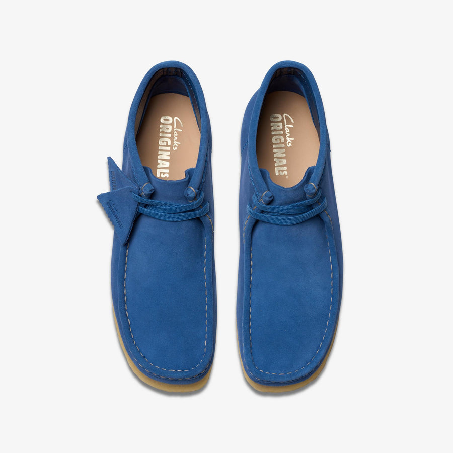 Clark’s WALLABEE BOOT Men’s -BLUE SUEDE