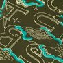 SCOTCH & SODA FRONT ARTWORK REGULAR -FIT T-SHIRT MEN’S / FOREST NIGHT